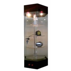 Countertop Rotating Acrylic Display Cabinet