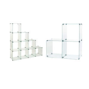 Glass Cube Display